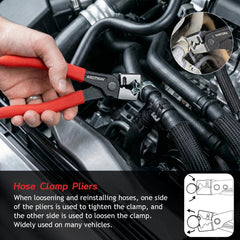 VANTORA straight disconnect pliers with smooth finish prevent scratches on delicate wiring