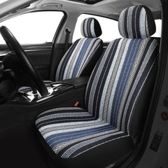 VarCozy Baja seat cover side view highlights breathable weave for comfortable rides