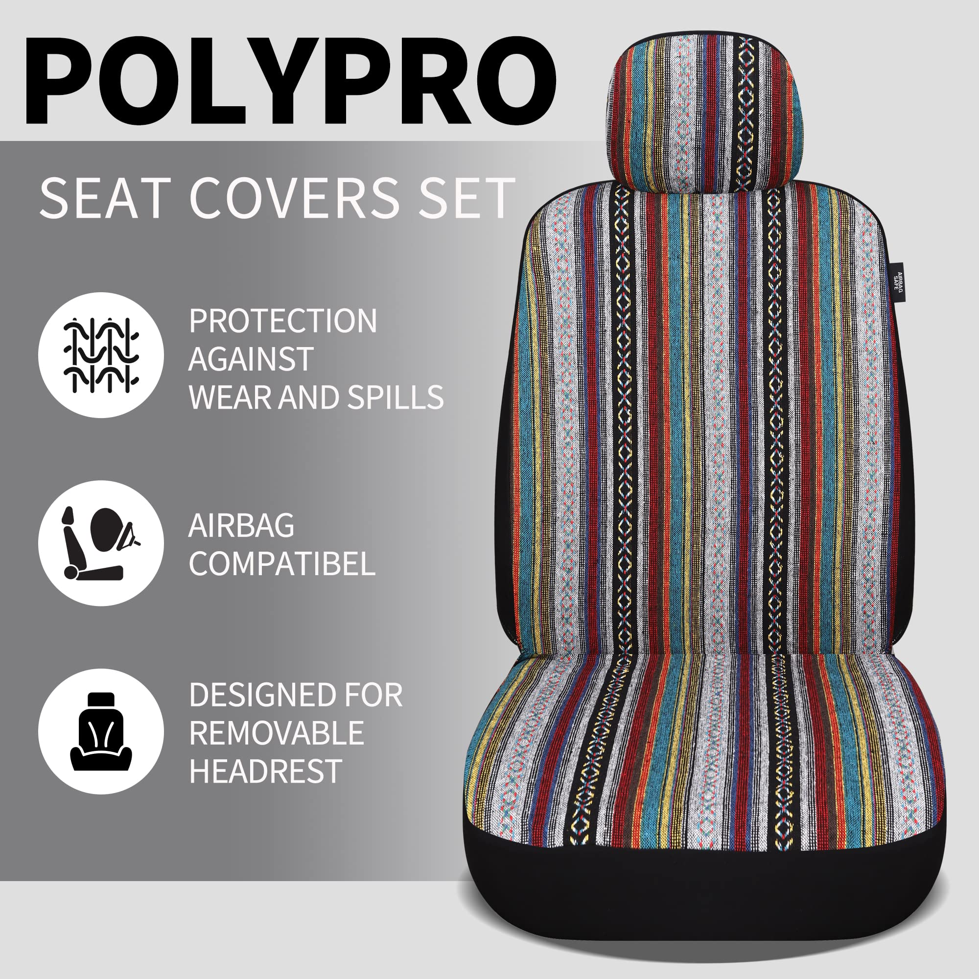 VarCozy Baja zipper design seat cover enables easy removal