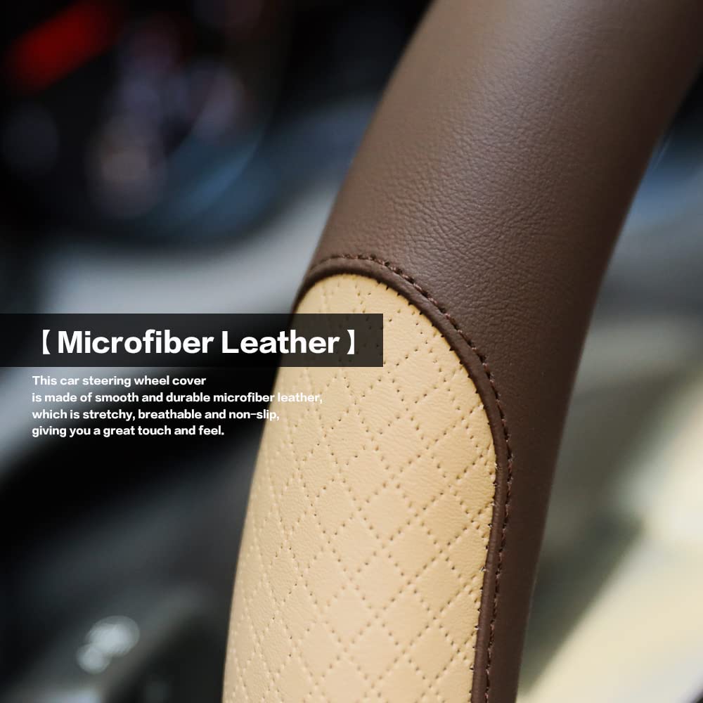 Anti-slip design improves grip for daily driving and road trips