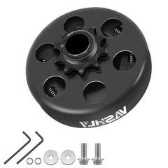 VASHLY Go Kart Clutch 10T front view shows compact, durable design for quick engagement