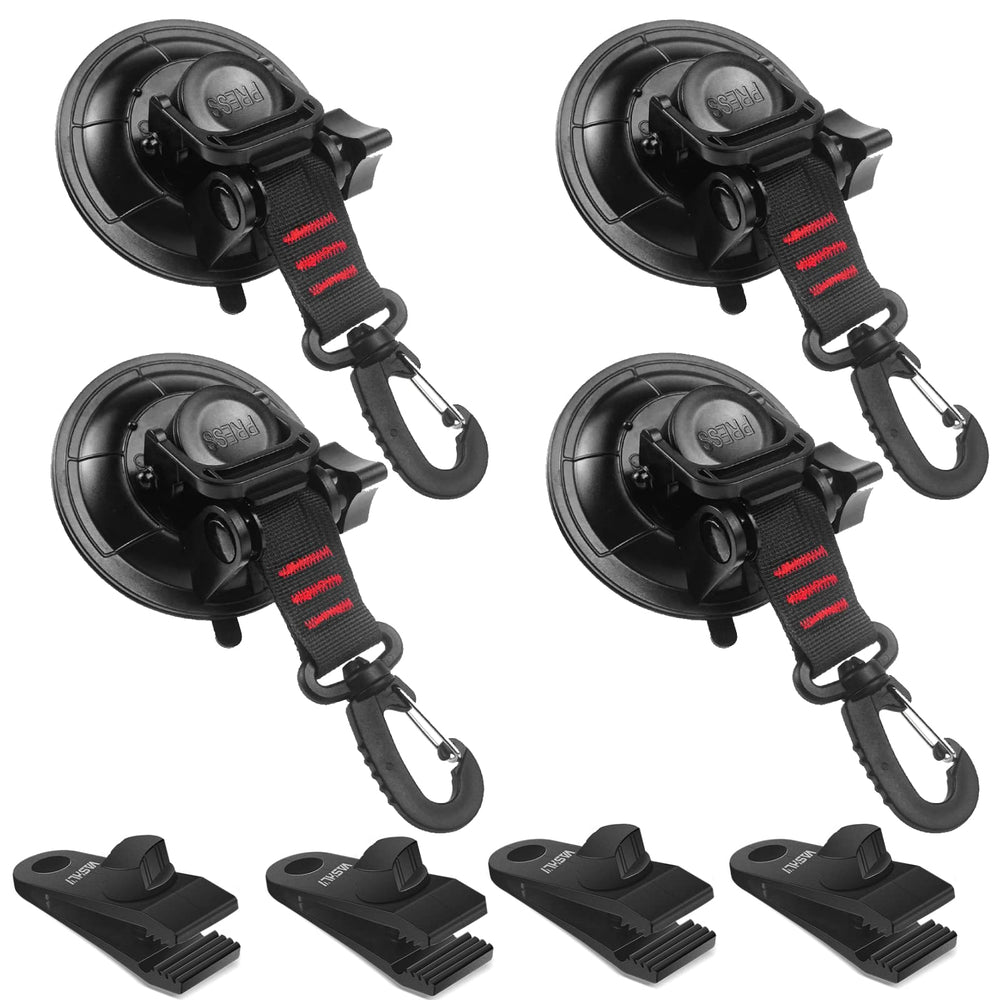 Vashly heavy-duty suction cup anchor shown with large 9 cm base for strong hold