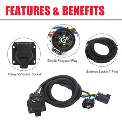 VASTAUTO 56070 plug-and-play installation shows no wire cutting required.
