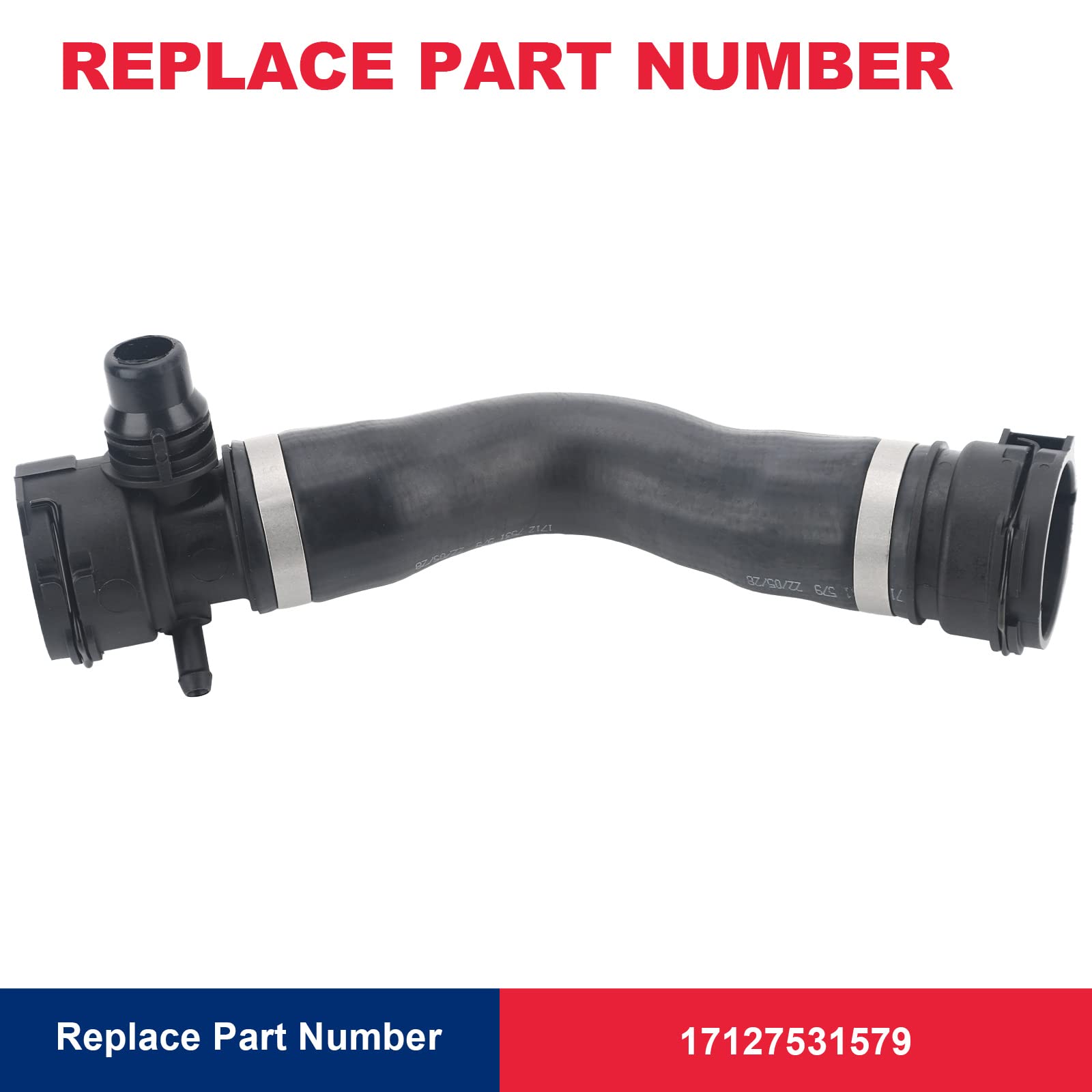 VASTAUTO BMW hose installation in engine bay for quick replacement