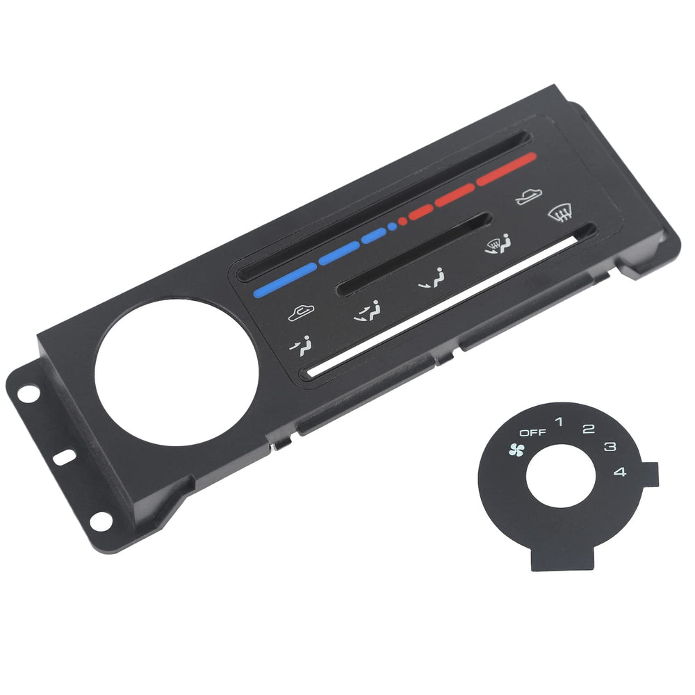 VASTAUTO Miata heater control panel front view with OEM-style fit for easy dash upgrade.