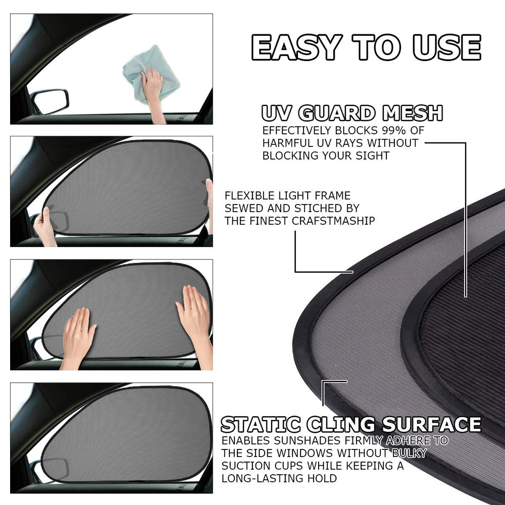 VaygWay Baby Window Sun Shade keeps kids cool and comfortable on long trips.