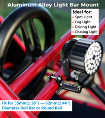 VAZESWIN mounting holes M6 M8 M10 support a wide range of lights.