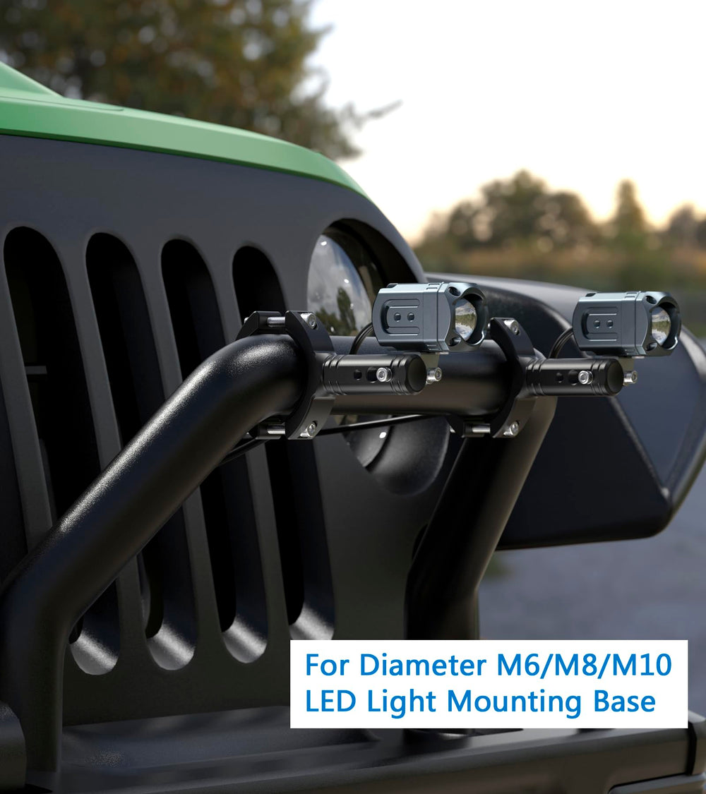 VAZESWIN no-drill installation enables quick setup on bikes and buggies.