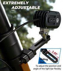 VAZESWIN 6061-T6 aluminum mounts resist corrosion on rugged trails