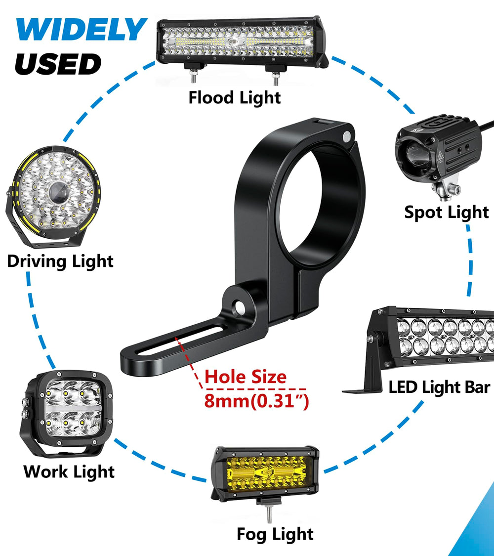 VAZESWIN universal compatibility supports 1.5-2.1 inch tubes