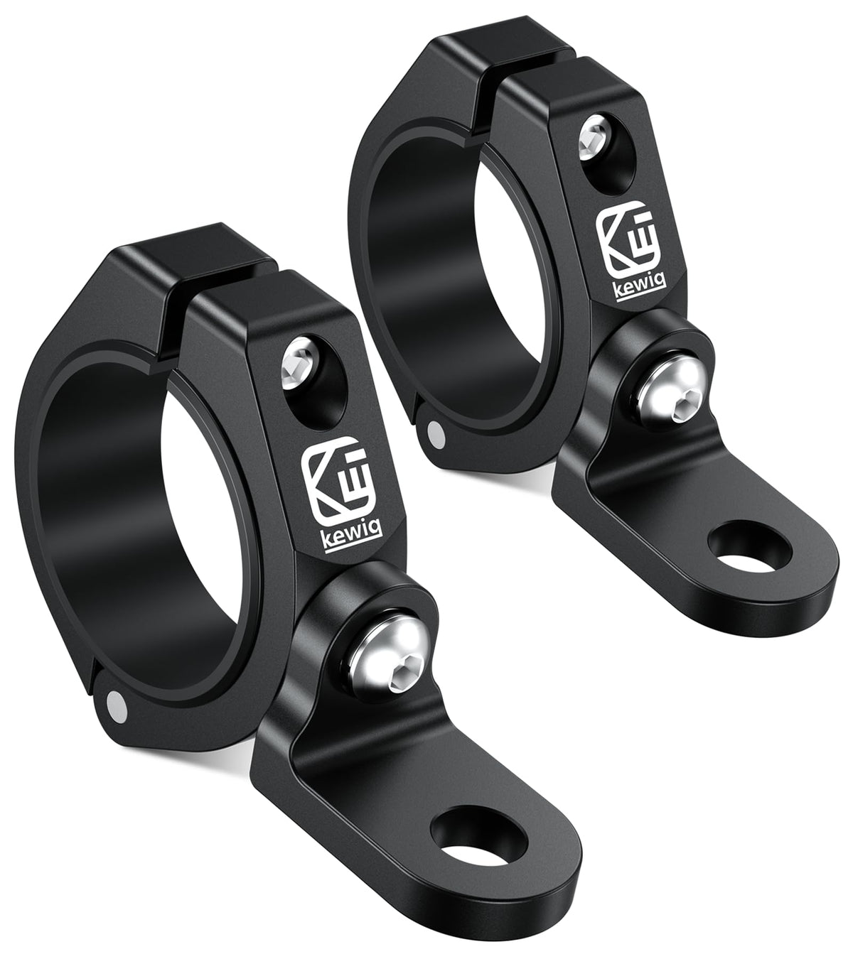 VAZESWIN UTV whip light mount with 360° rotation for flexible aiming.