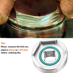 vbaxy chrome-protection O-ring guards finish during cap removal
