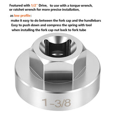 vbaxy CNC-machined tool profile with low-profile design