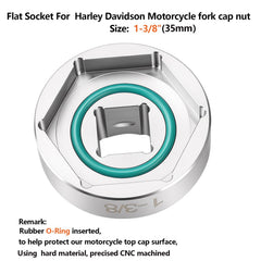 vbaxy Harley-Davidson fork cap installation tool for Sportster and Big Twin