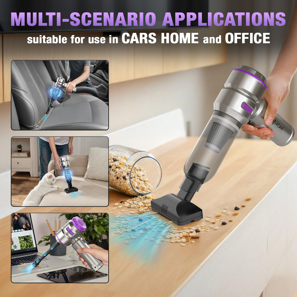 VCAN ACTIVE 4-in-1 kit with accessories for versatile cleaning tasks