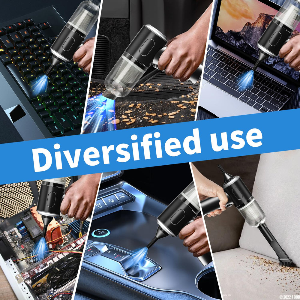 Vcwtty cordless design enables portable cleaning anywhere