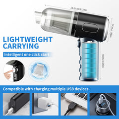 Vcwtty 3-in-1 keyboard vacuum side angle for tight space access