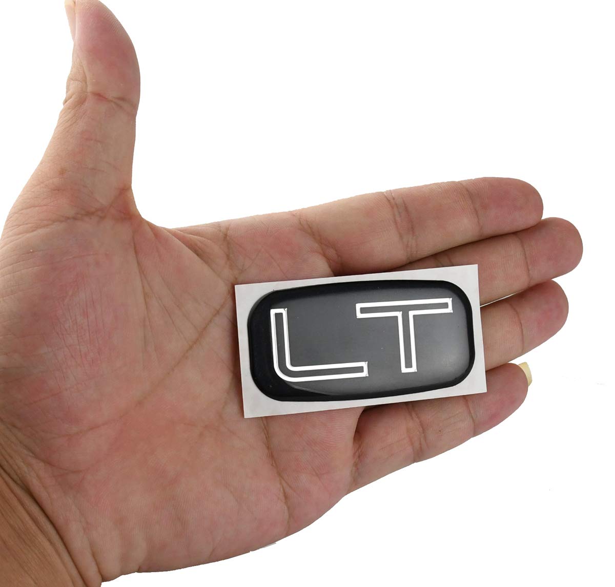 Vdficar GM truck emblem 2pcs, quick self-adhesive badge replacement.