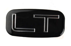 Vdficar Silverado LT emblem 3D sticker, enhances truck badging with durable finish.