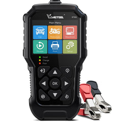 VDIAGTOOL BT300 front view shows portable tester for quick battery checks.