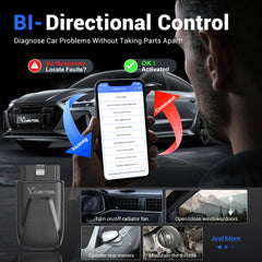 VDIAGTOOL D200 bi-directional control tests relays and pumps