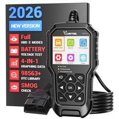 VDIAGTOOL VD30 Pro on-dash display shows clear fault codes for quick diagnostics.