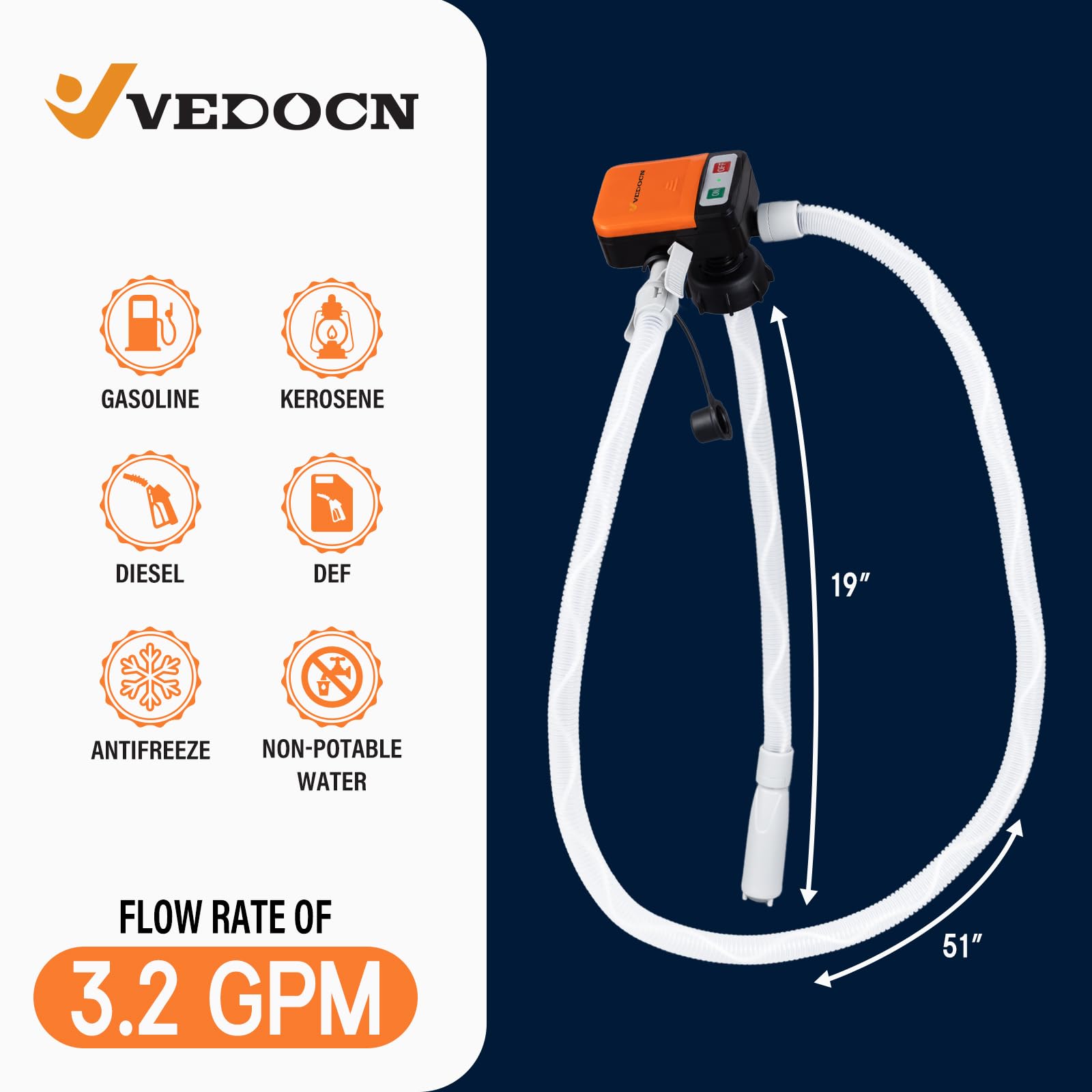 Vedocn adapters kit showing four can fittings for versatile setups