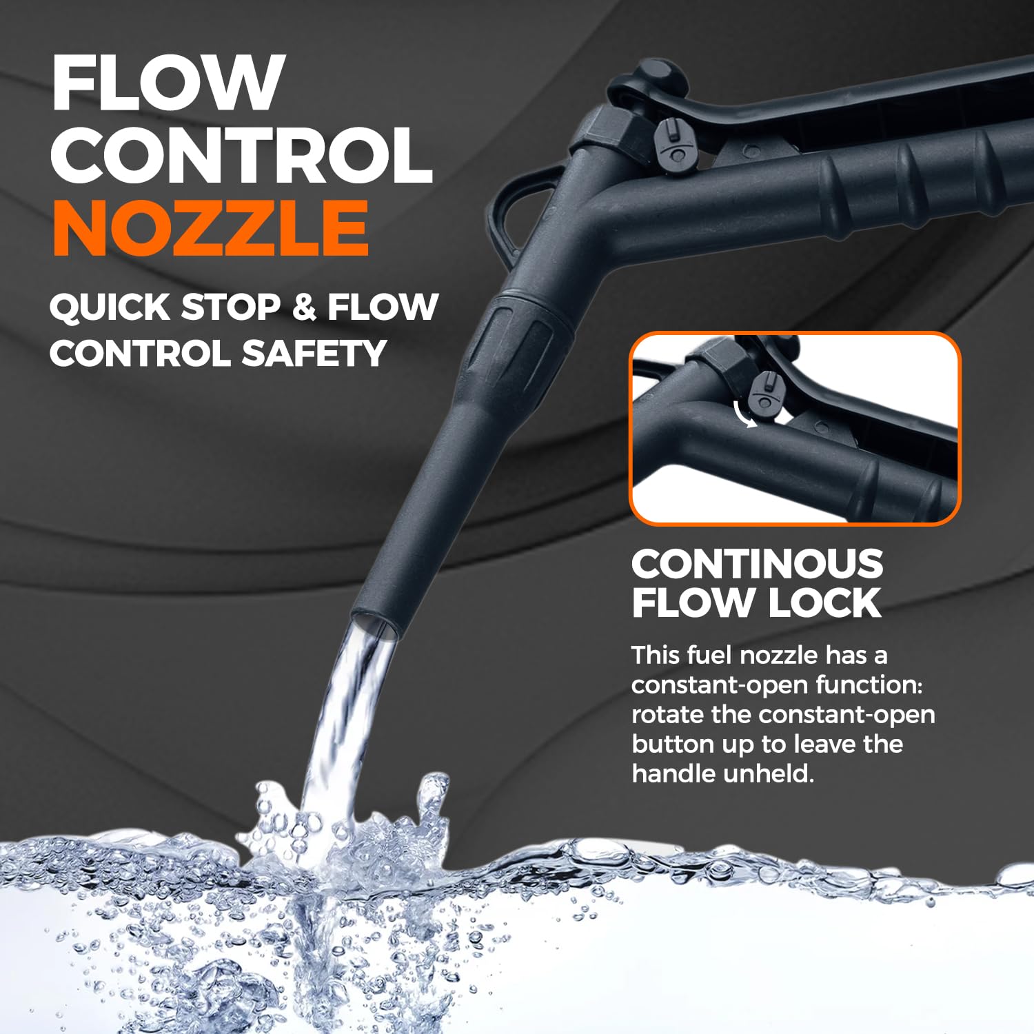 Vedocn leak-proof threaded connections reduce spills during transfers
