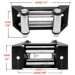 VEEBELL bolt spacing 124 mm for quick bumper mounting