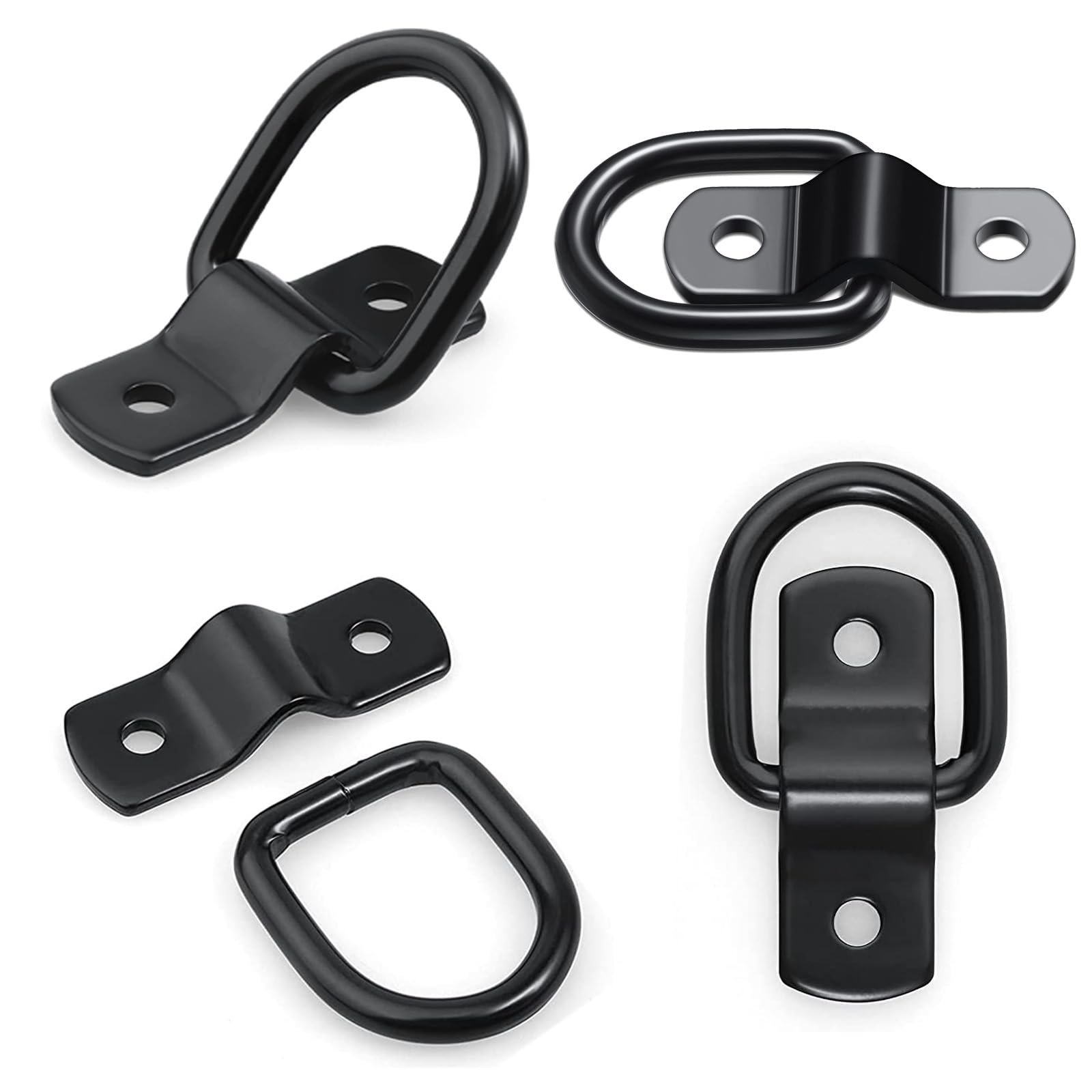 VEEBELL folding D-ring anchor points for versatile cargo setups