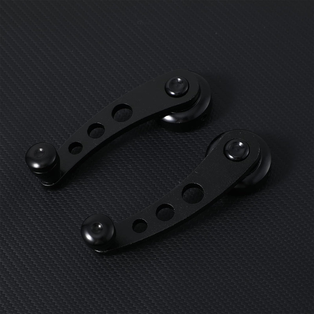 Veemoon aluminum window handle close-up showing durable finish.