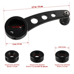 Veemoon mounting hardware clamps included for quick, secure fitting.