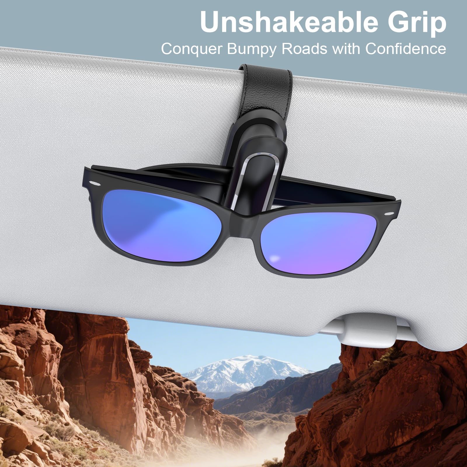Veharvim easy clip-on installation without tools keeps your car tidy