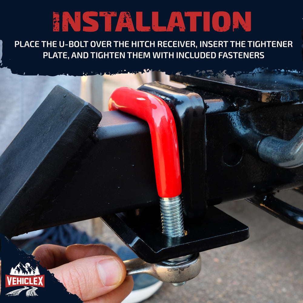 Vehiclex hitch tightener reduces noise for a smoother tow.