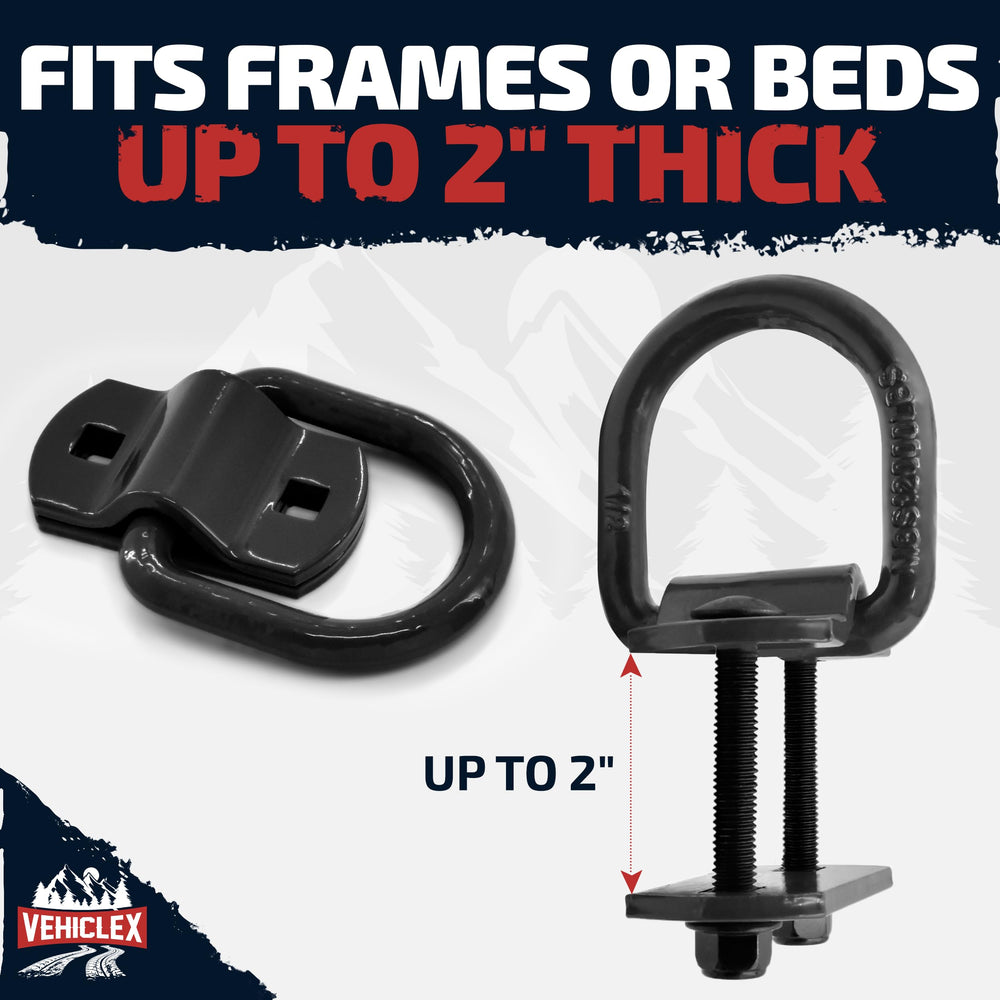Vehiclex reinforced plates distribute weight for extra stability during transport.
