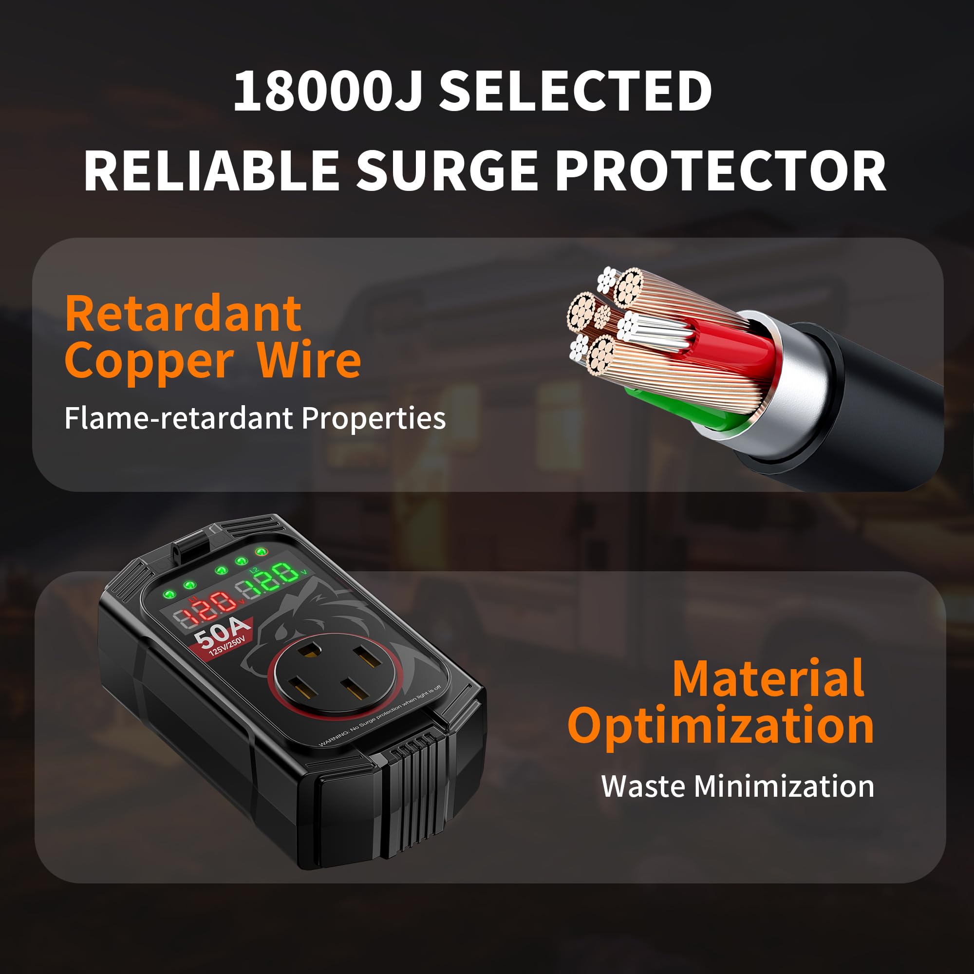 Vehiker flame retardant housing adds safety in harsh conditions
