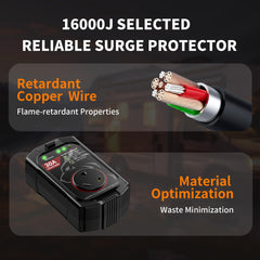 Vehiker plug-and-play RV surge protector enabling quick, safe hookups