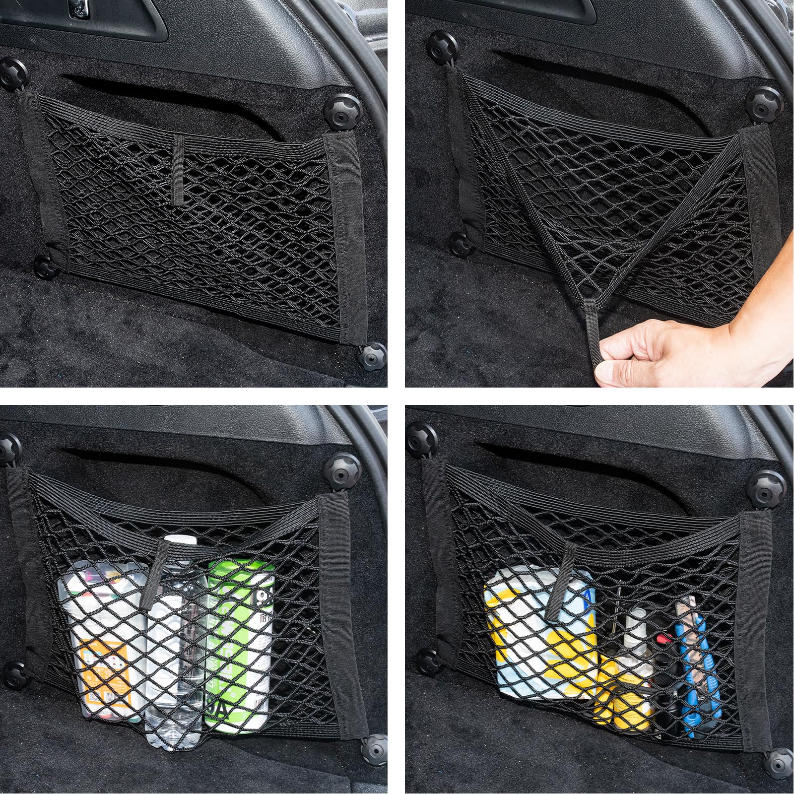 VEHIRIE boat cabin storage net keeps gear within reach