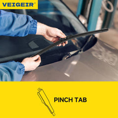 VEIGEIR front wiper up-close rubber edge for smooth wiping