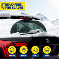 VEIGEIR Mazda3 wiper 14-inch rear view with consistent rear wiping