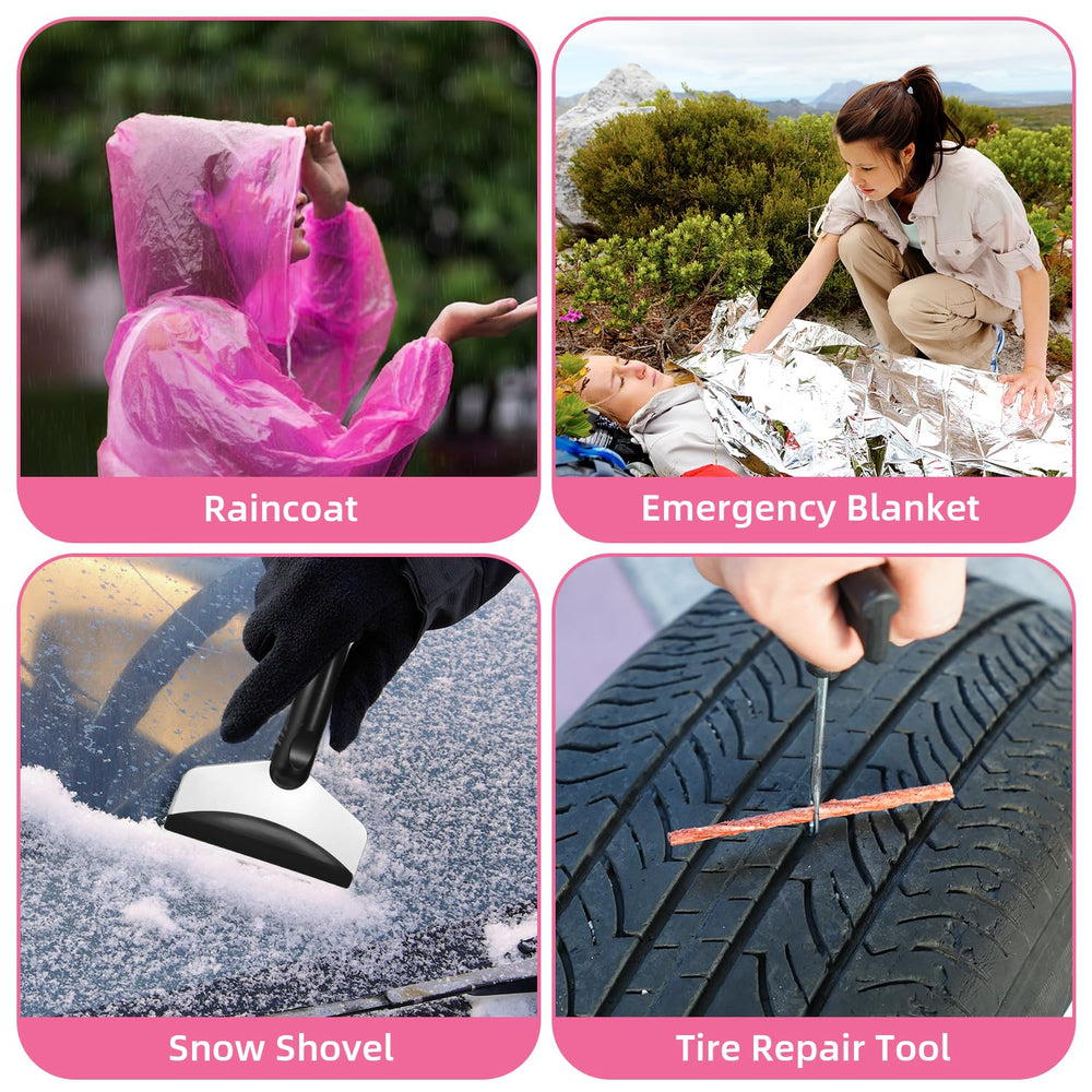 VEIYIE pink storage bag keeps tools organized