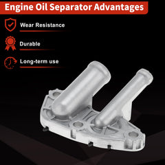 VekAuto PCV connector for Subaru Impreza highlighting precision dimensions