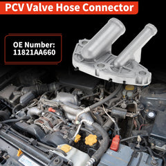 VekAuto PCV hose connector being installed on Subaru Crosstrek intake area benefits