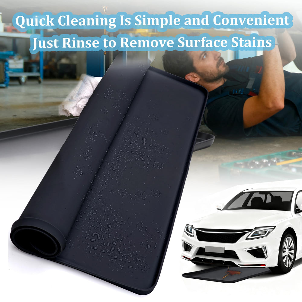 VeloZap foldable anti-slip mat cushions tools and reduces noise.