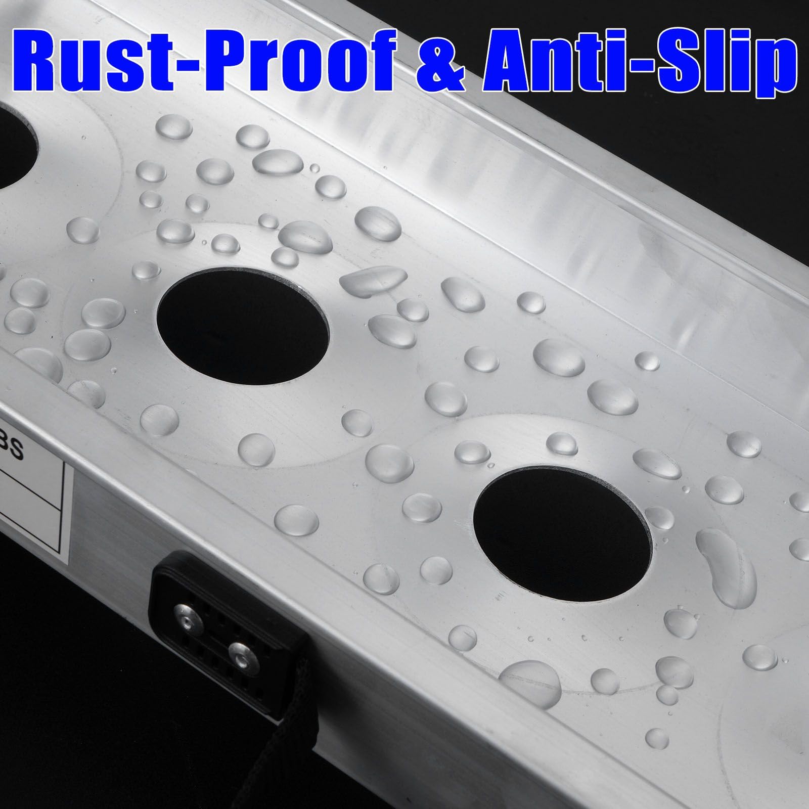 VENDAV ramp with dual carry handles for easy one-handed transport.