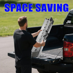 VENDAV ramp rubber pad protects the tailgate during loading.