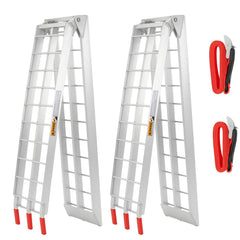 VENDAV ATV ramps 89x12 inch assembly shown for pickup loading
