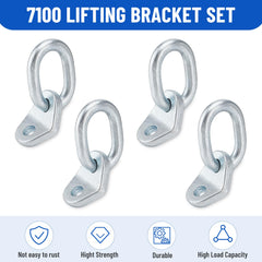 Venussar 7100 engine lift bracket assembly with load levelers.