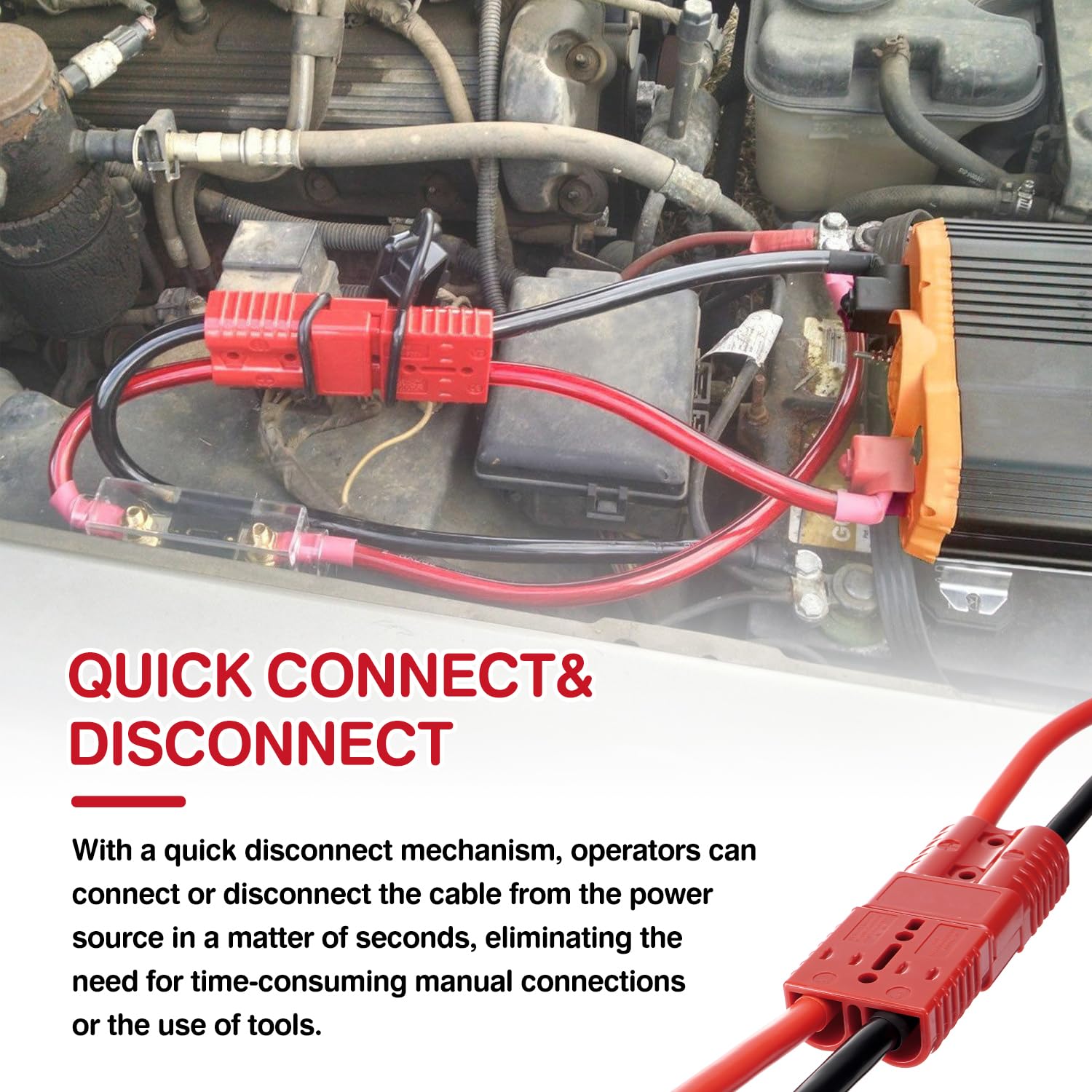 Venussar quick disconnect plugs enable fast, easy connections