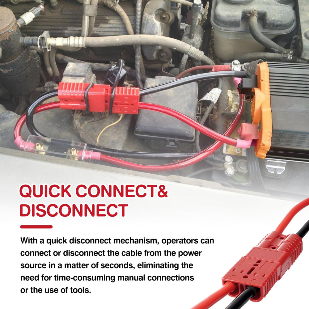 Venussar quick disconnect plugs enable fast, easy connections